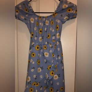 girls floral dress size 7/8